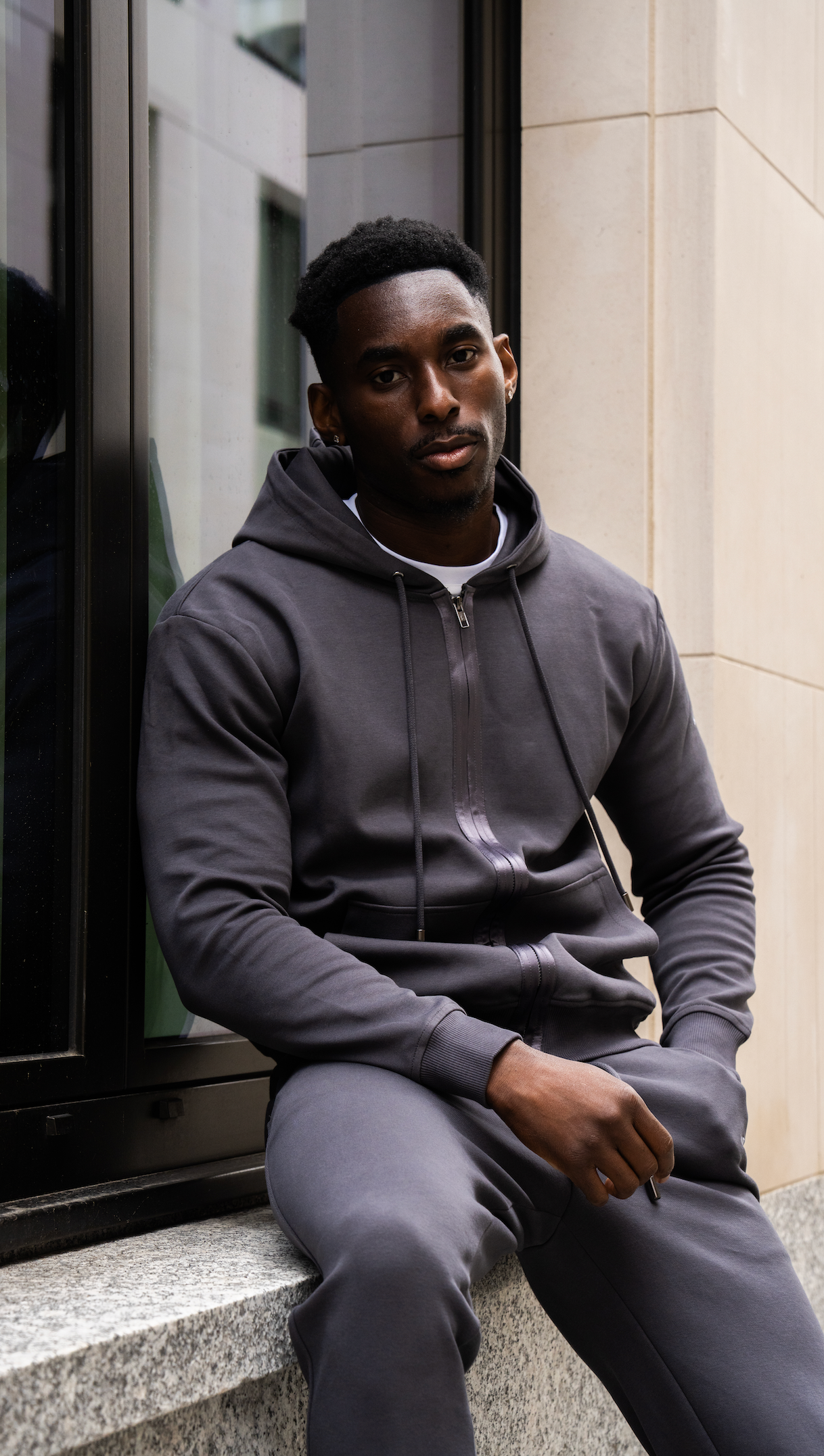 Statement Hoodie - Charcoal