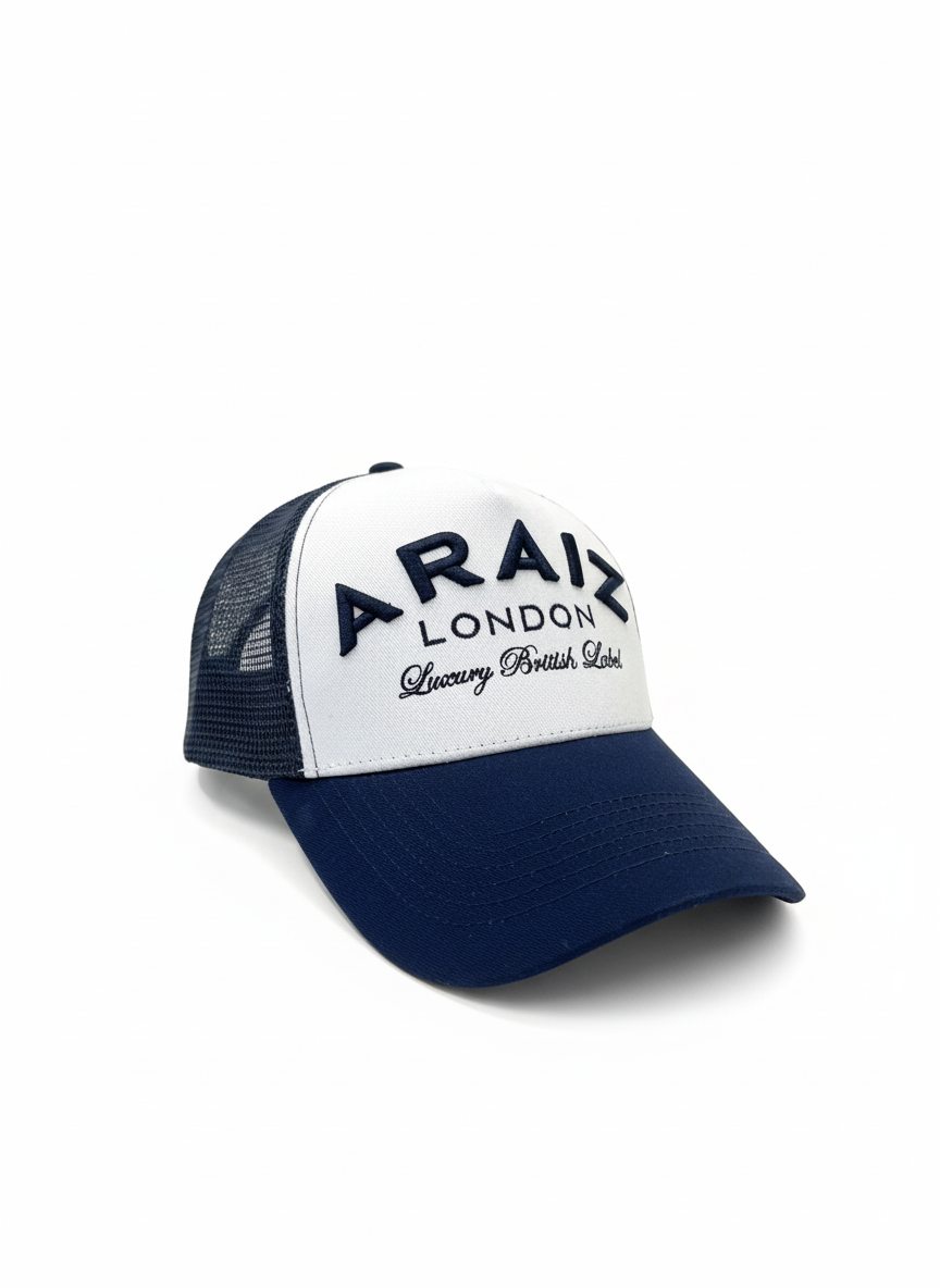 Signature Trucker - Navy | White